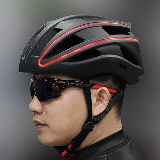 Unisex Bicycle Helmet With Taillight