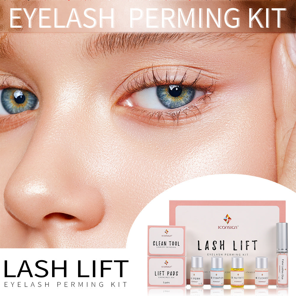 Dropshipping ICONSIGN Lash Lift Kit Lash Lifiting Eyelash Perming Kit Lash Curling Enhancer Eyes Makeup Tools