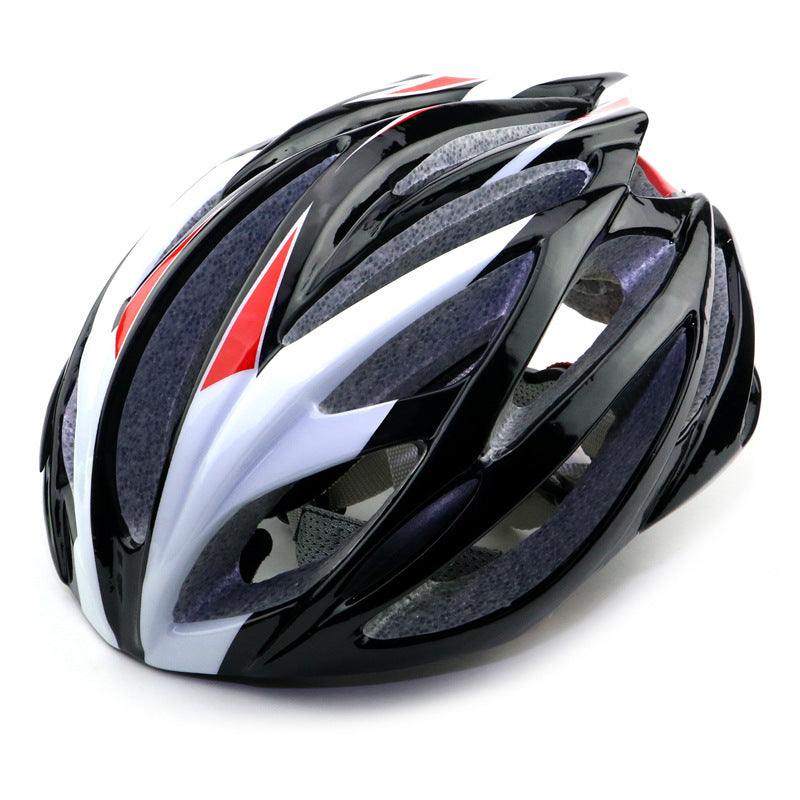 Bicycle integrated helmet