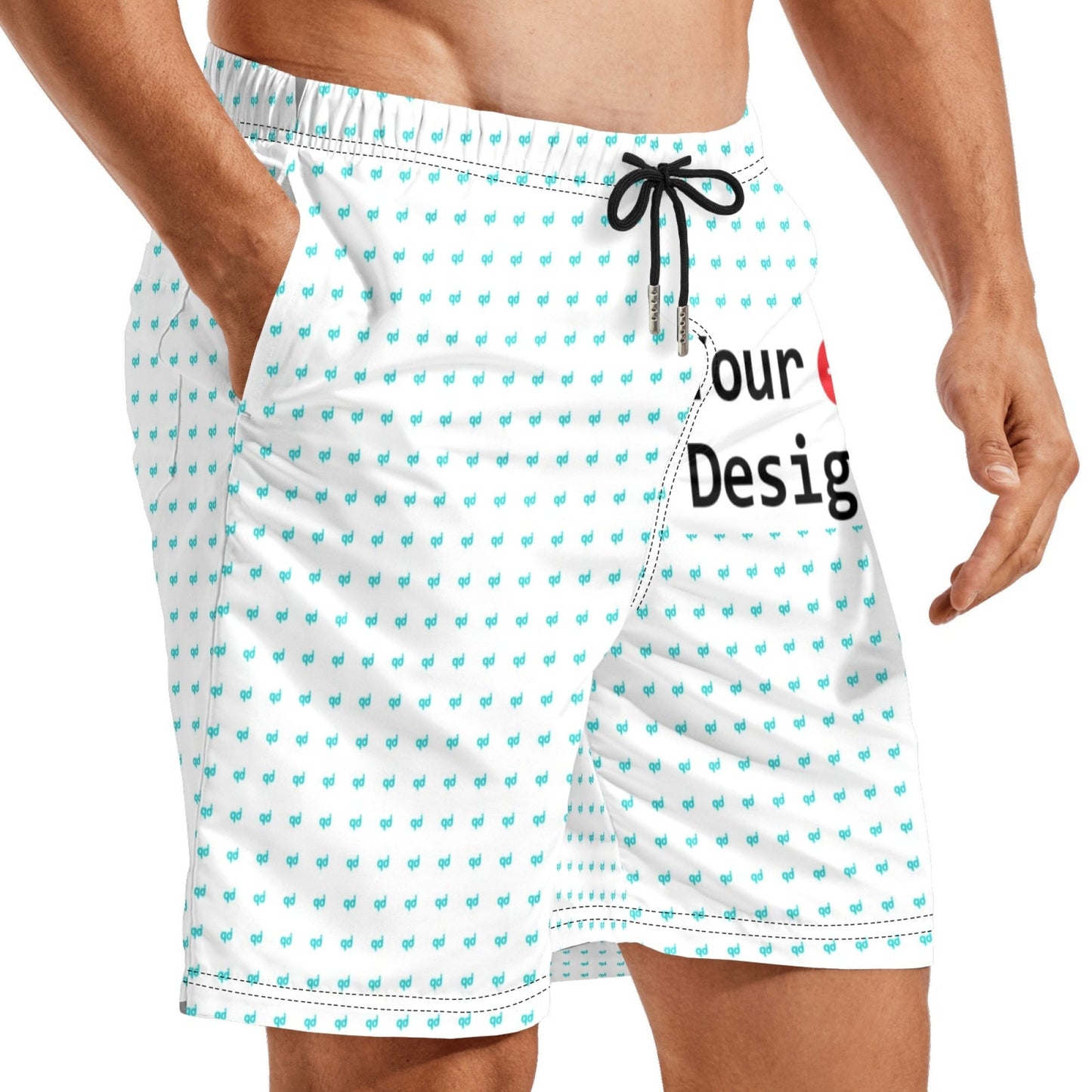 POD - Customized Four-way Stretch Beach Shorts